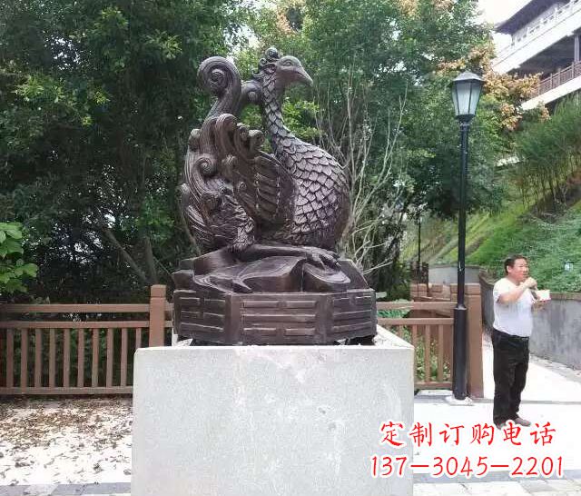 福州朱雀神兽雕塑