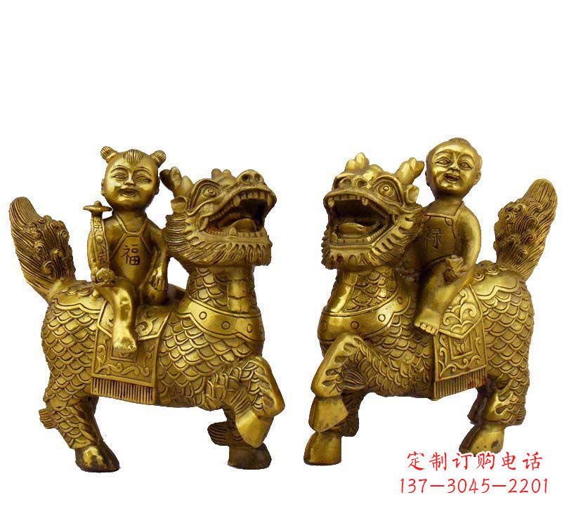 福州铸铜福禄麒麟