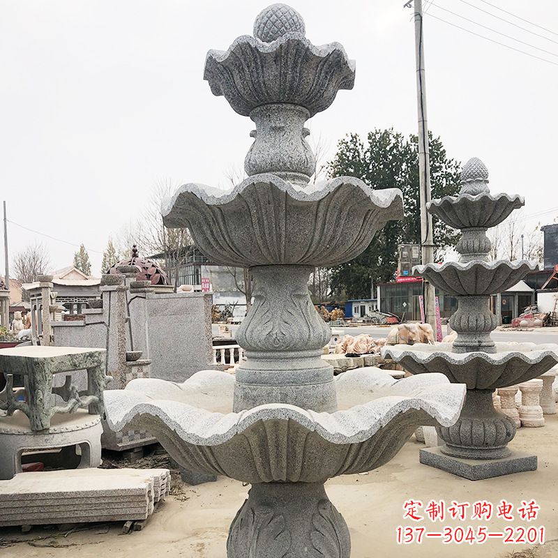 福州自然石雕流水喷泉